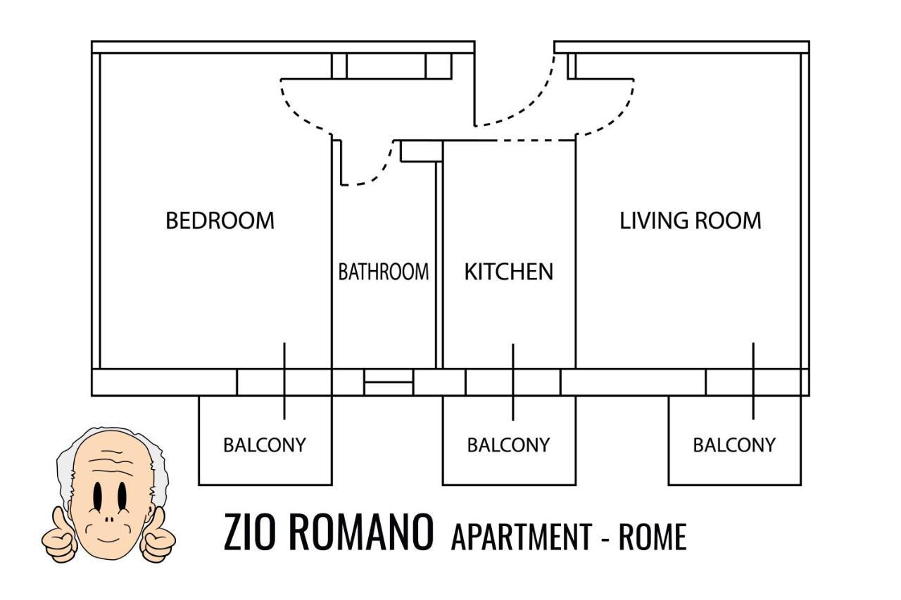 Zio Romano Apartment Rome - Vatican Area Exterior foto